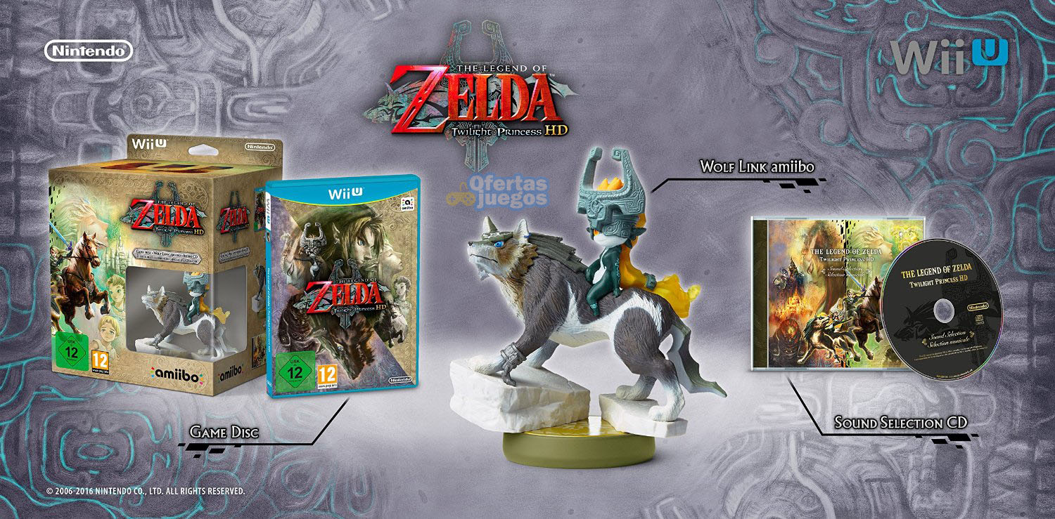que incluye zelda twilight princess hd edicion limitada