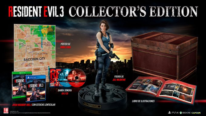 Donde reservar edición coleccionista Resident EVil 3 Collectors edition